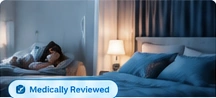 Restful bedroom scene
